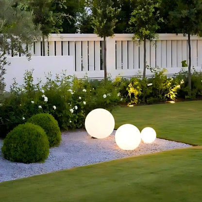 Lampe de jardin sphérique LED Norra Maison