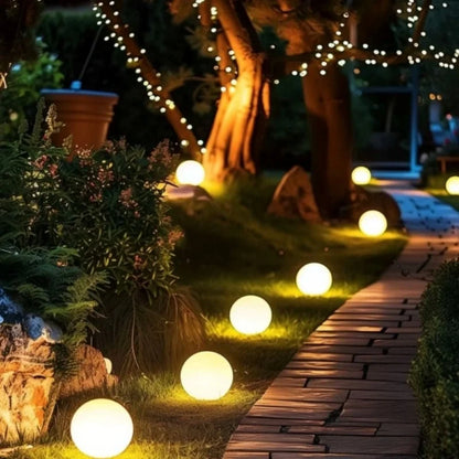 Lampe de jardin sphérique LED Norra Maison