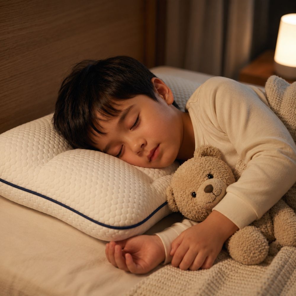 Enfant qui dort avec son doudou sur Nuitéa