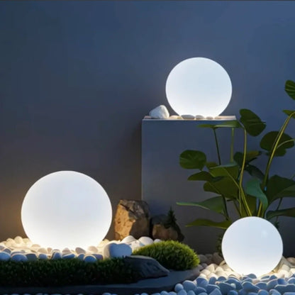 Lampe de jardin sphérique LED Norra Maison