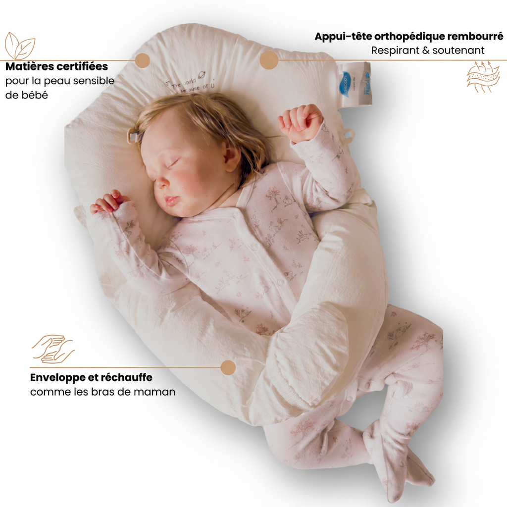Bercéa – matières certifiées, appui-tête orthopédique