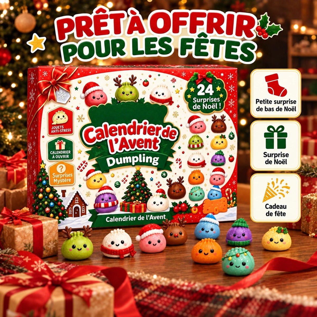 Prêt à offrir pour les fêtes