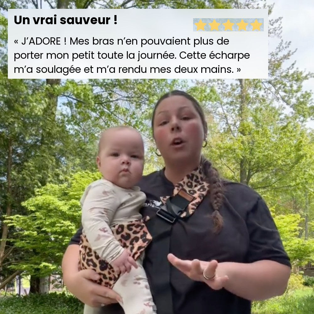 Câline porte-bébé de hanche