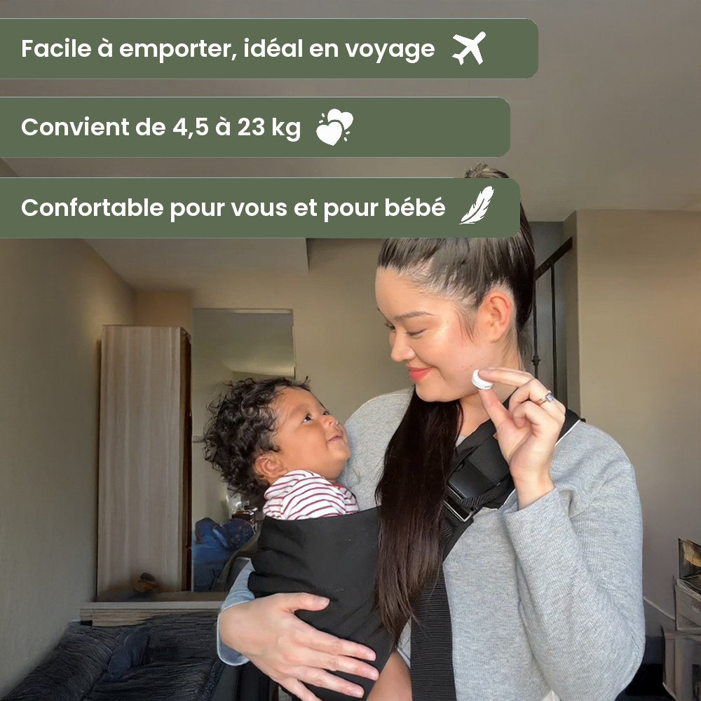 Câline porte-bébé de hanche