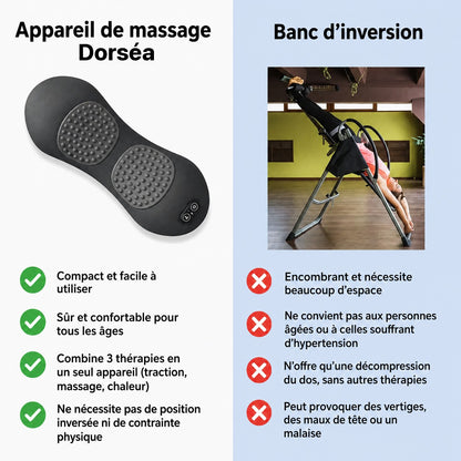 Dorséa™ – Masseur de traction lombaire