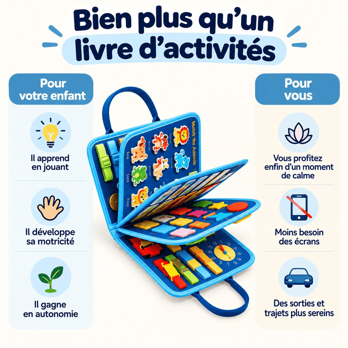 Bien plus qu'un livre d'activités