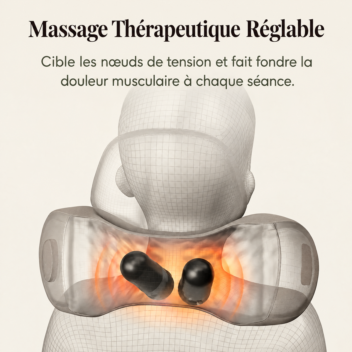 Relaxea - Masseur cervical 3-en-1