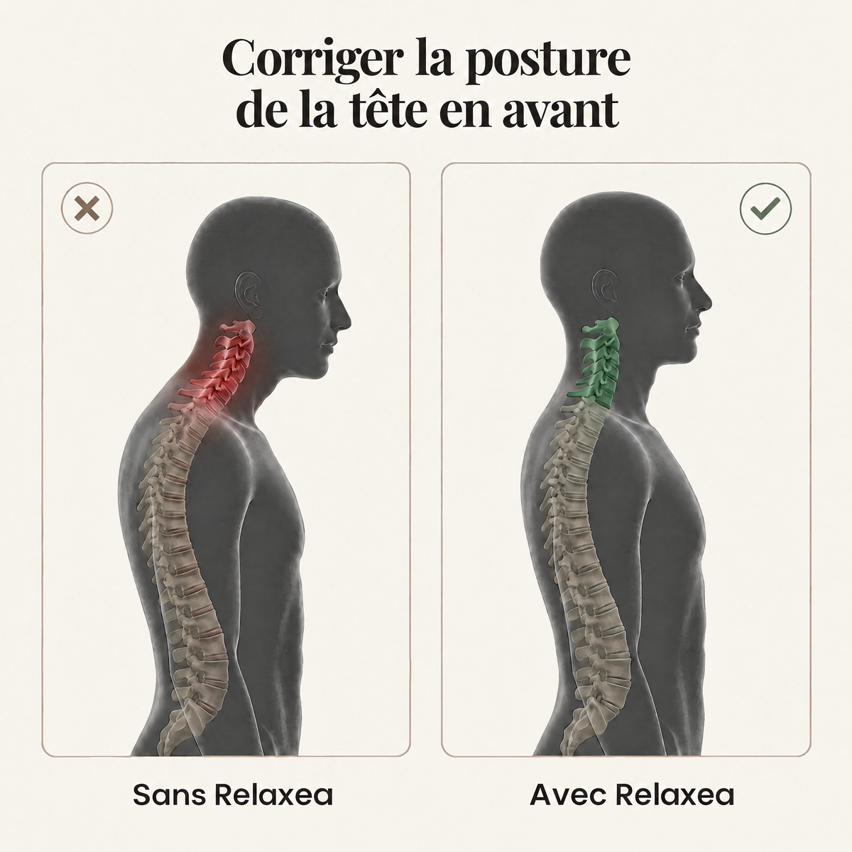 Relaxea - Masseur cervical 3-en-1
