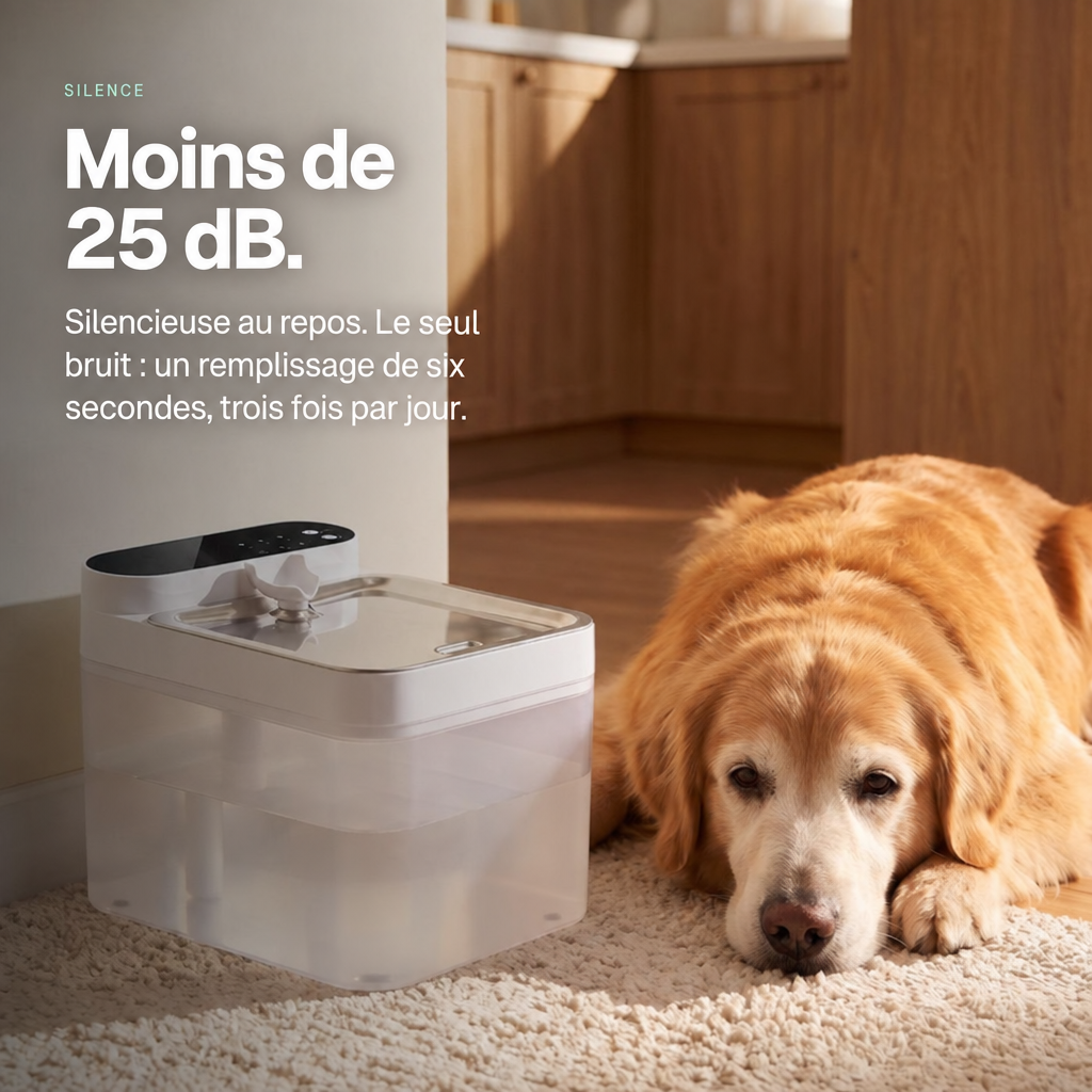 Moins de 25 dB