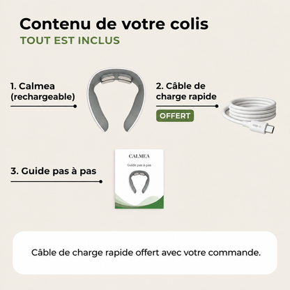 Calmea - contenu de votre colis