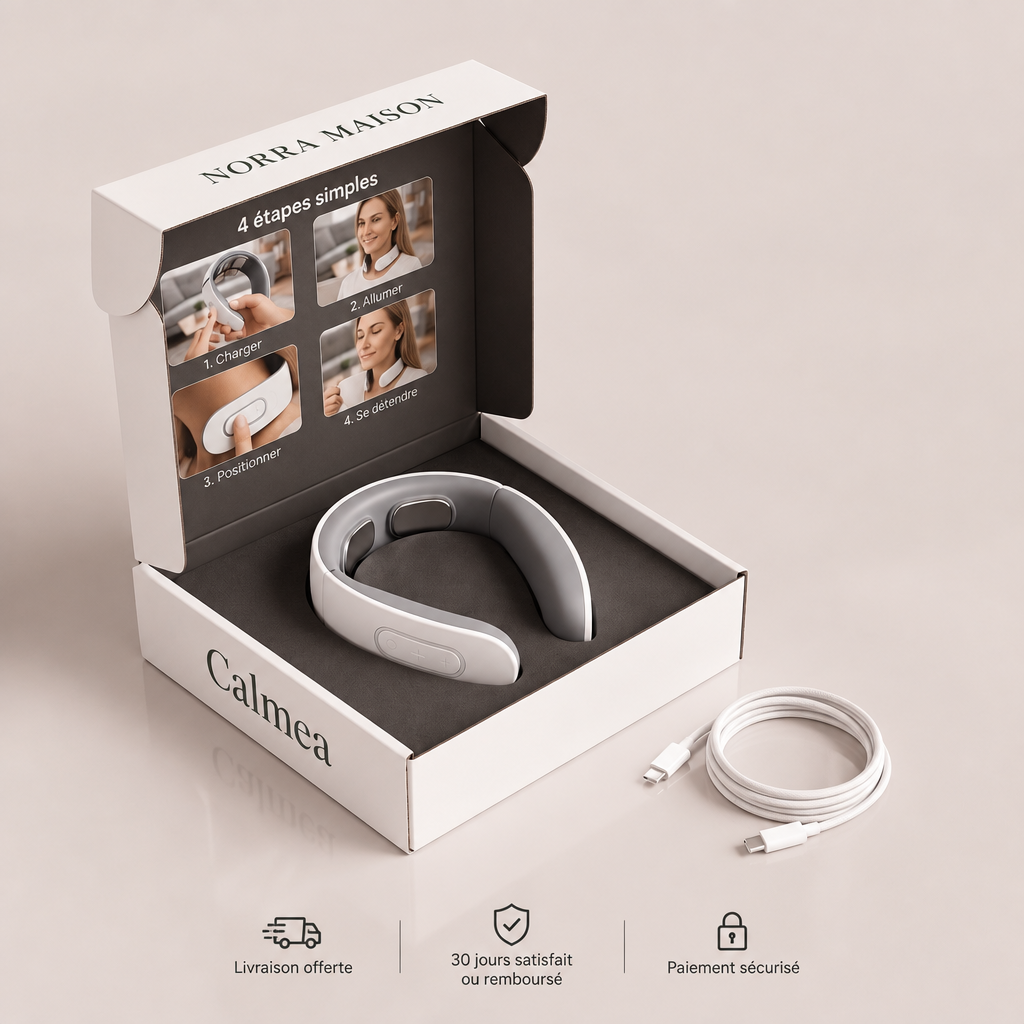 Calmea stimulateur du nerf vague - contenu du coffret