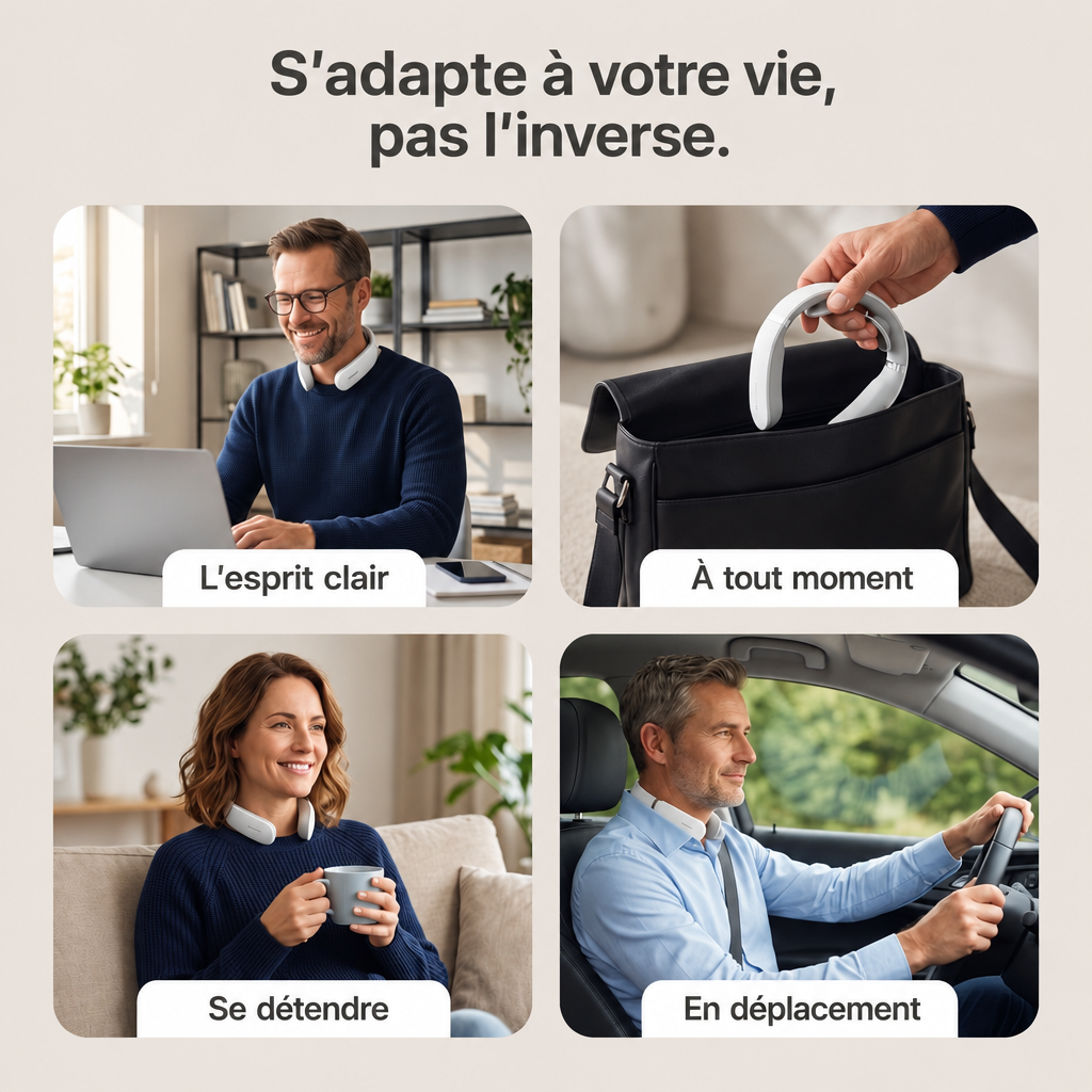 Calmea s'adapte à votre vie