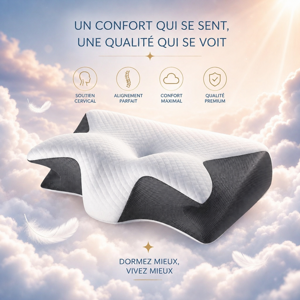 Oreiller Somnea : un confort qui se sent, une qualité qui se voit