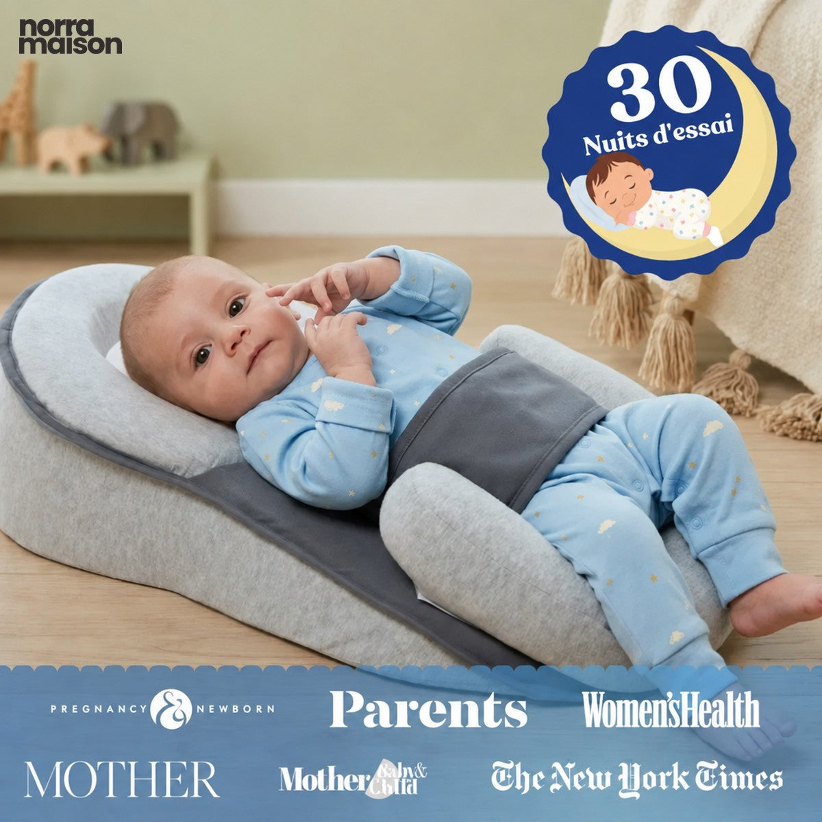 Petit Nid™ – nid bébé incliné 15°