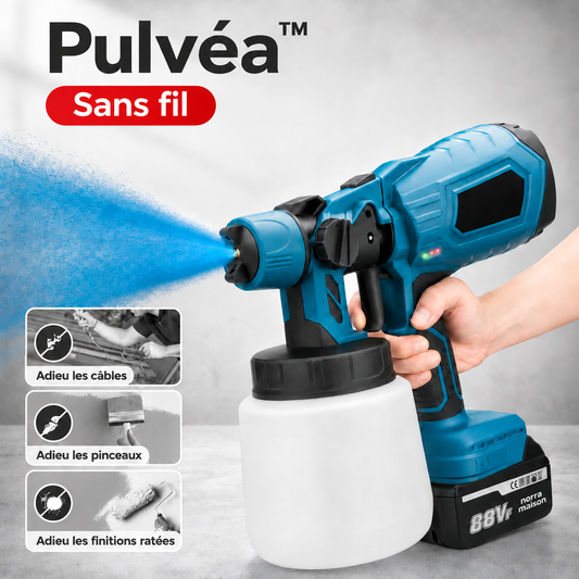 Pulvéa, pistolet à peinture sans fil