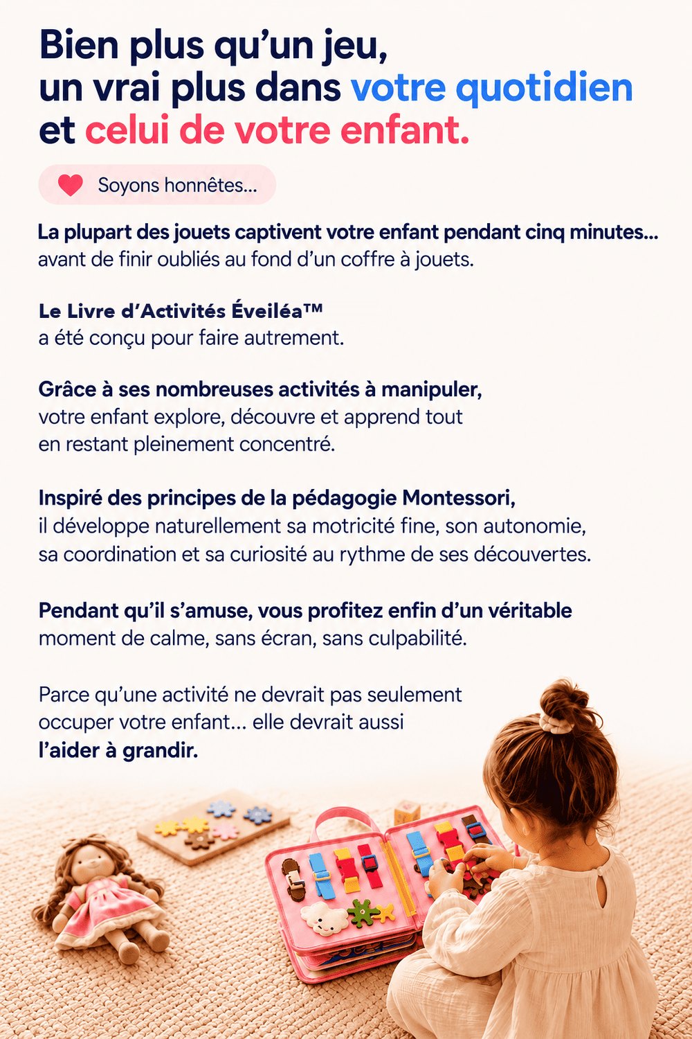 Bien plus qu’un jeu, un vrai plus dans votre quotidien et celui de votre enfant